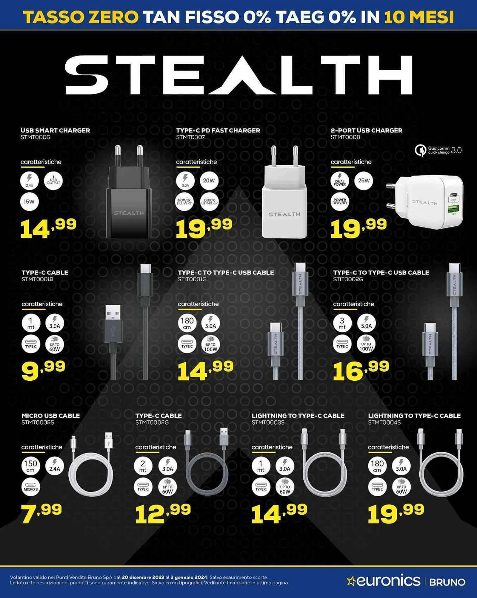 Volantino Euronics da 20 dicembre a 3 gennaio di 2024 - Pagina del volantino 7