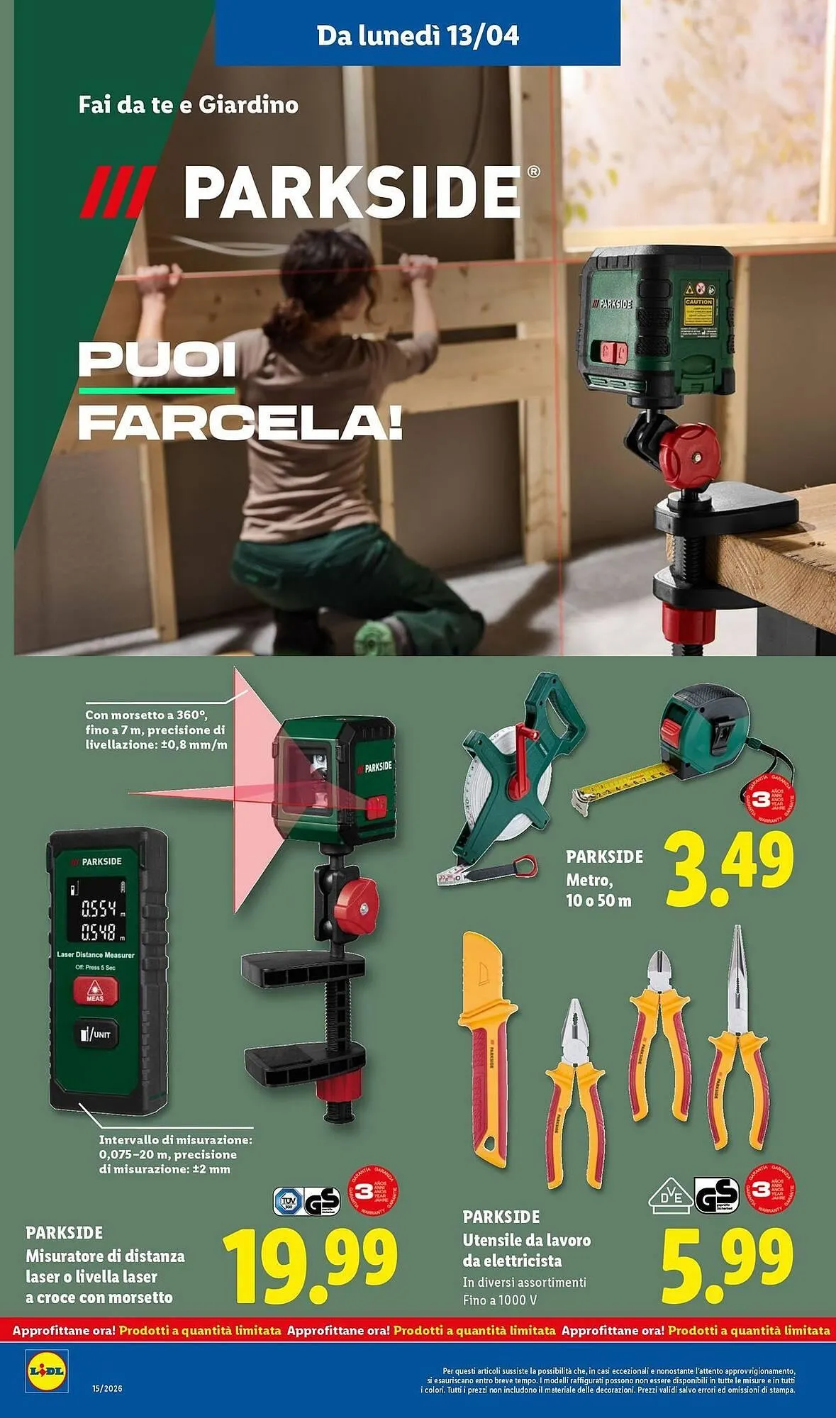 Volantino Lidl da 9 aprile a 15 aprile di 2026 - Pagina del volantino 40