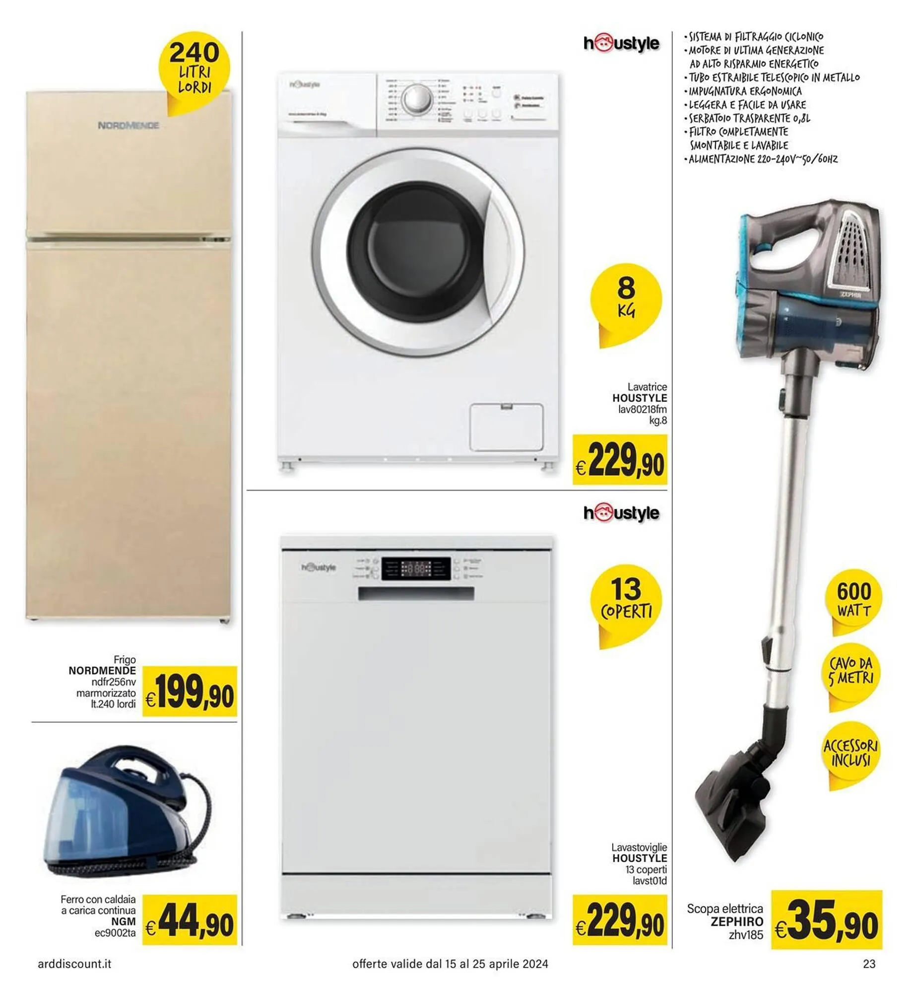 Volantino Ard Discount da 15 aprile a 25 aprile di 2024 - Pagina del volantino 23