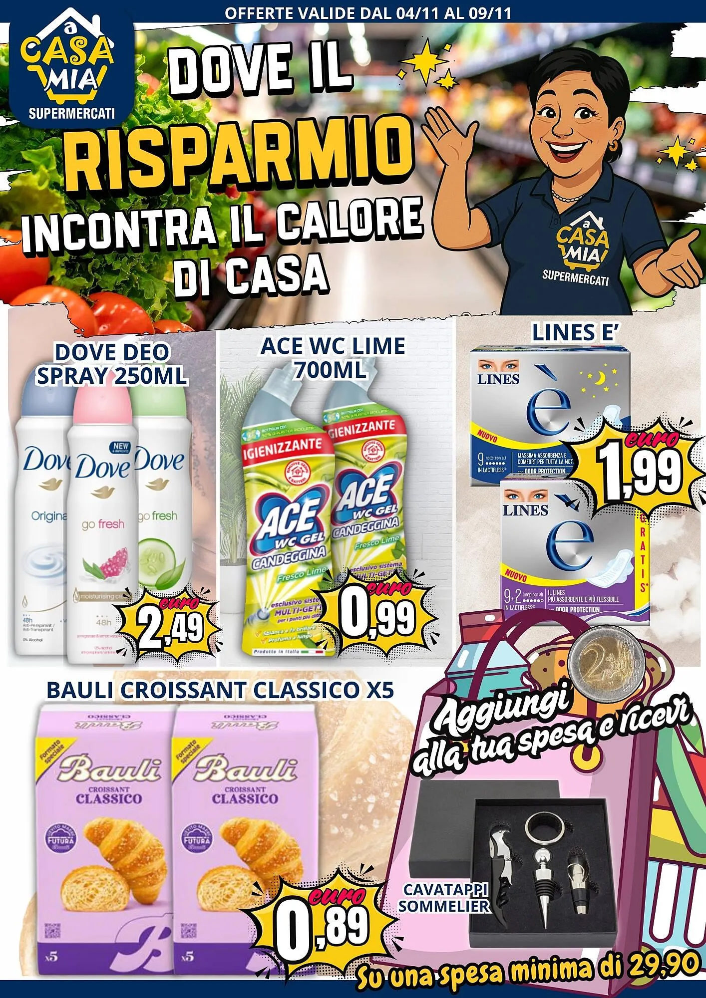 Volantino A Casa Mia da 4 novembre a 9 novembre di 2025 - Pagina del volantino 1