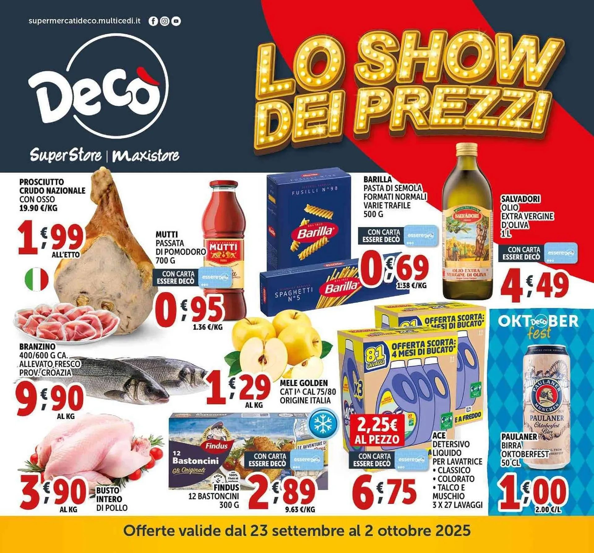 Volantino Deco Maxistore da 23 settembre a 2 ottobre di 2025 - Pagina del volantino 1