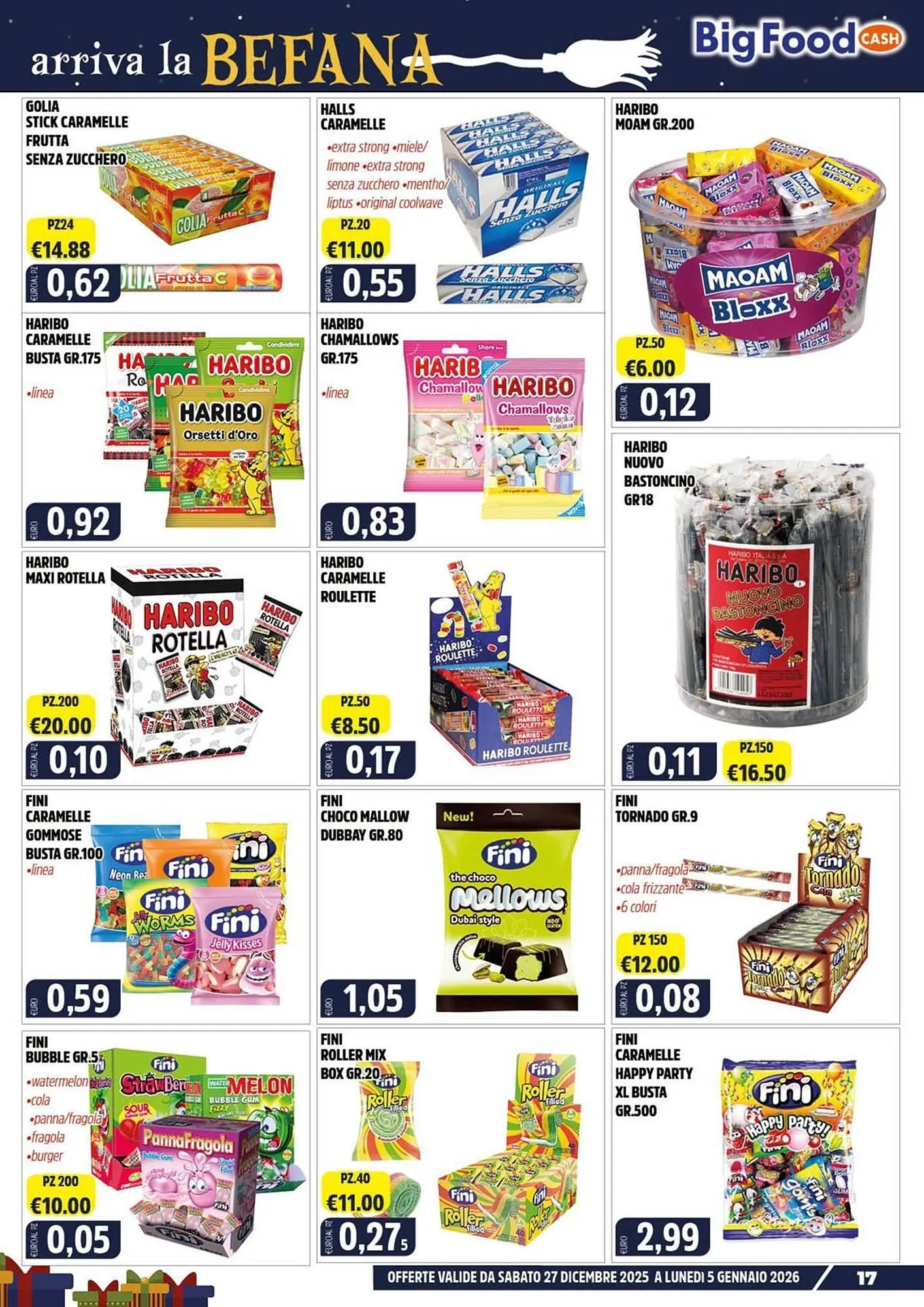 Volantino Big Food da 27 dicembre a 5 gennaio di 2026 - Pagina del volantino 17