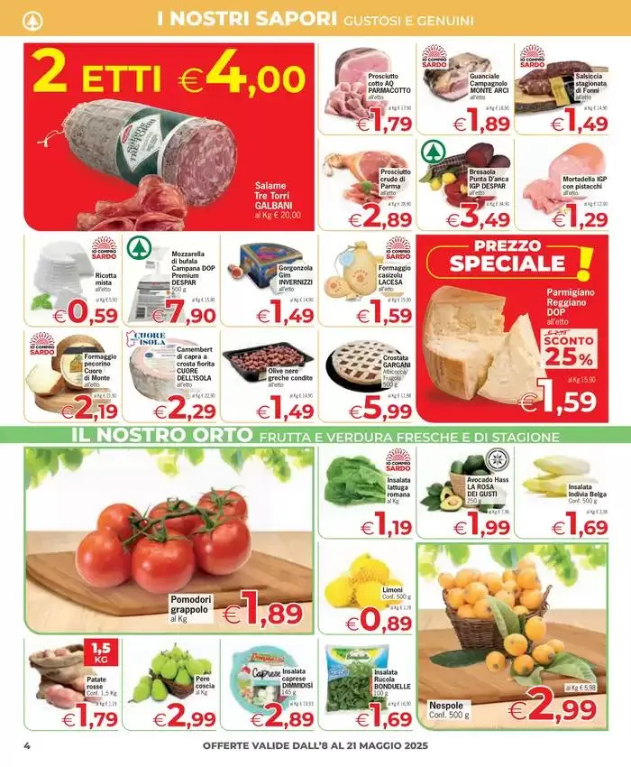 Convenienza al costo da 8 maggio a 21 maggio di 2025 - Pagina del volantino 4