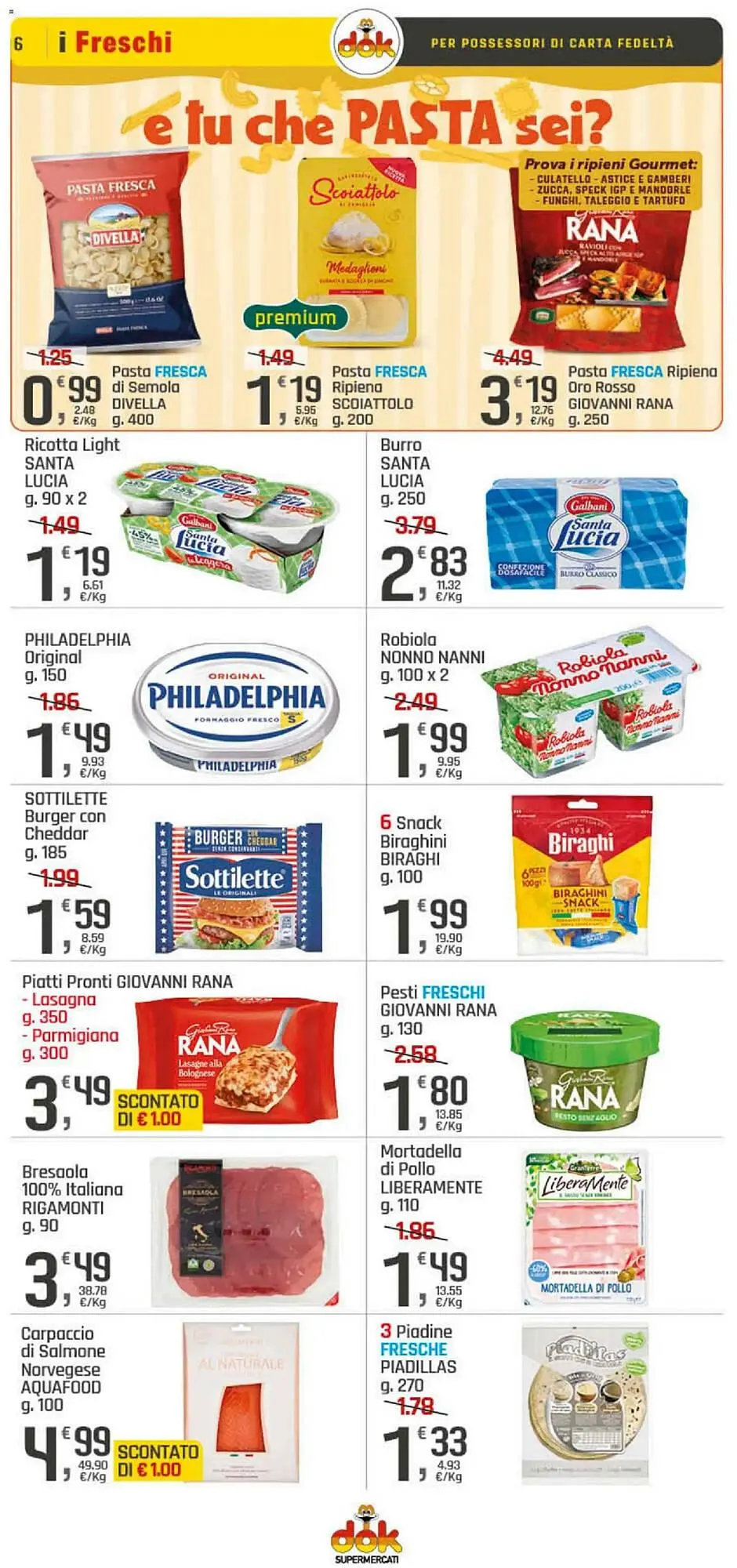 Volantino Supermercati Dok da 6 novembre a 16 novembre di 2025 - Pagina del volantino 6