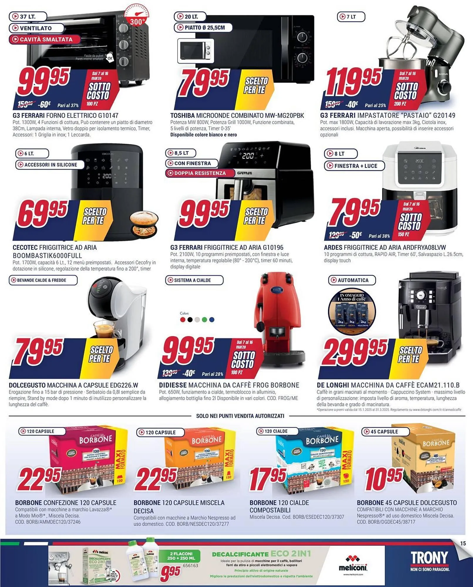 Volantino Trony da 7 marzo a 16 marzo di 2025 - Pagina del volantino 15
