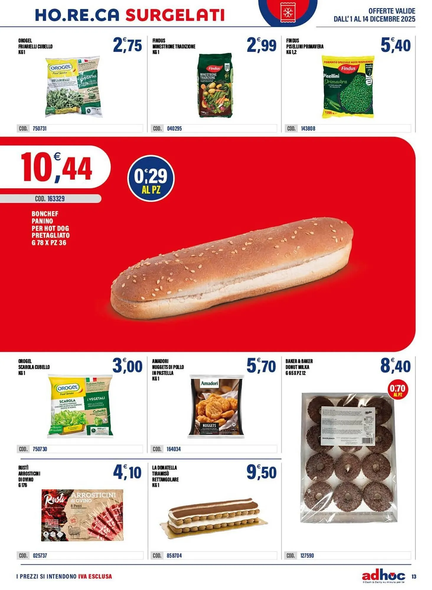 Volantino Adhoc da 2 dicembre a 14 dicembre di 2025 - Pagina del volantino 13