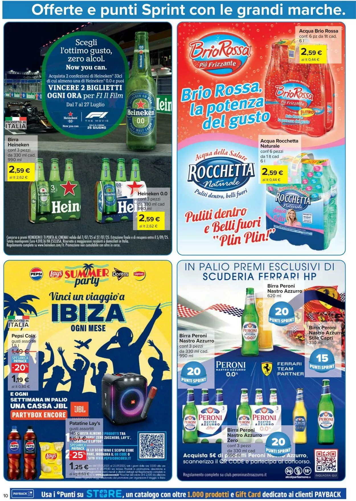 Carrefour Volantino attuale da 10 luglio a 23 luglio di 2025 - Pagina del volantino 10
