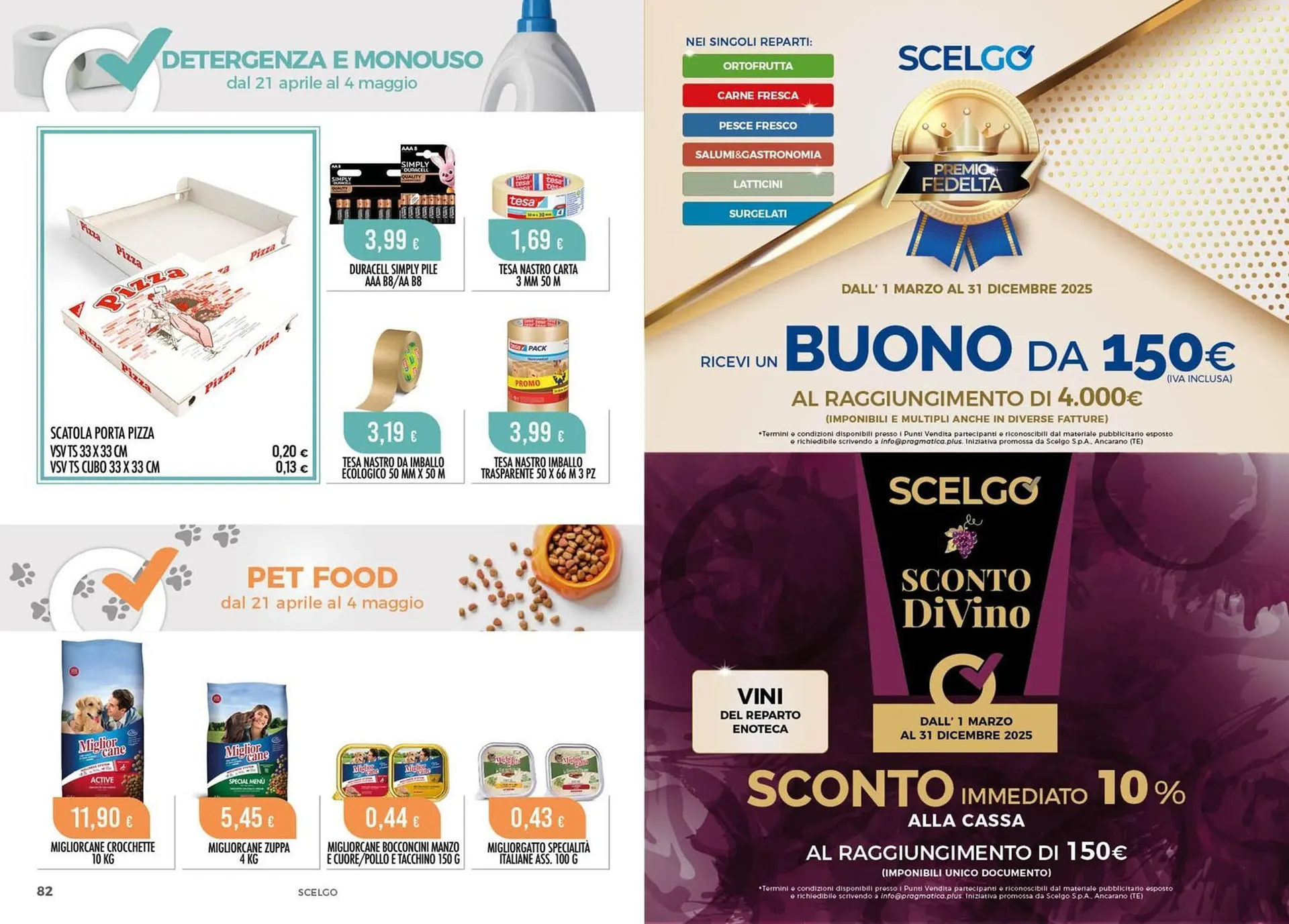 Volantino Scelgo da 21 aprile a 4 maggio di 2025 - Pagina del volantino 42