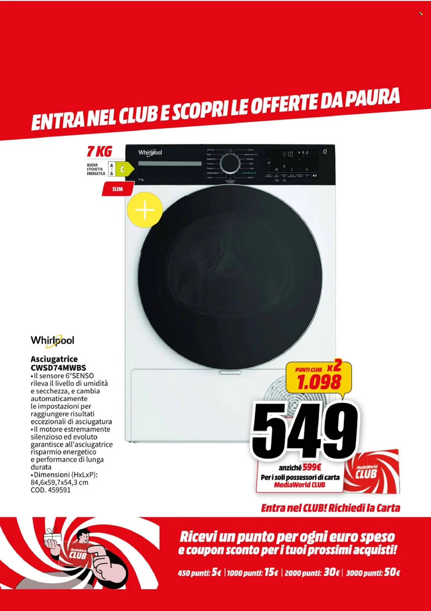 Volantino MediaWorld da 27 ottobre a 31 ottobre di 2025 - Pagina del volantino 50