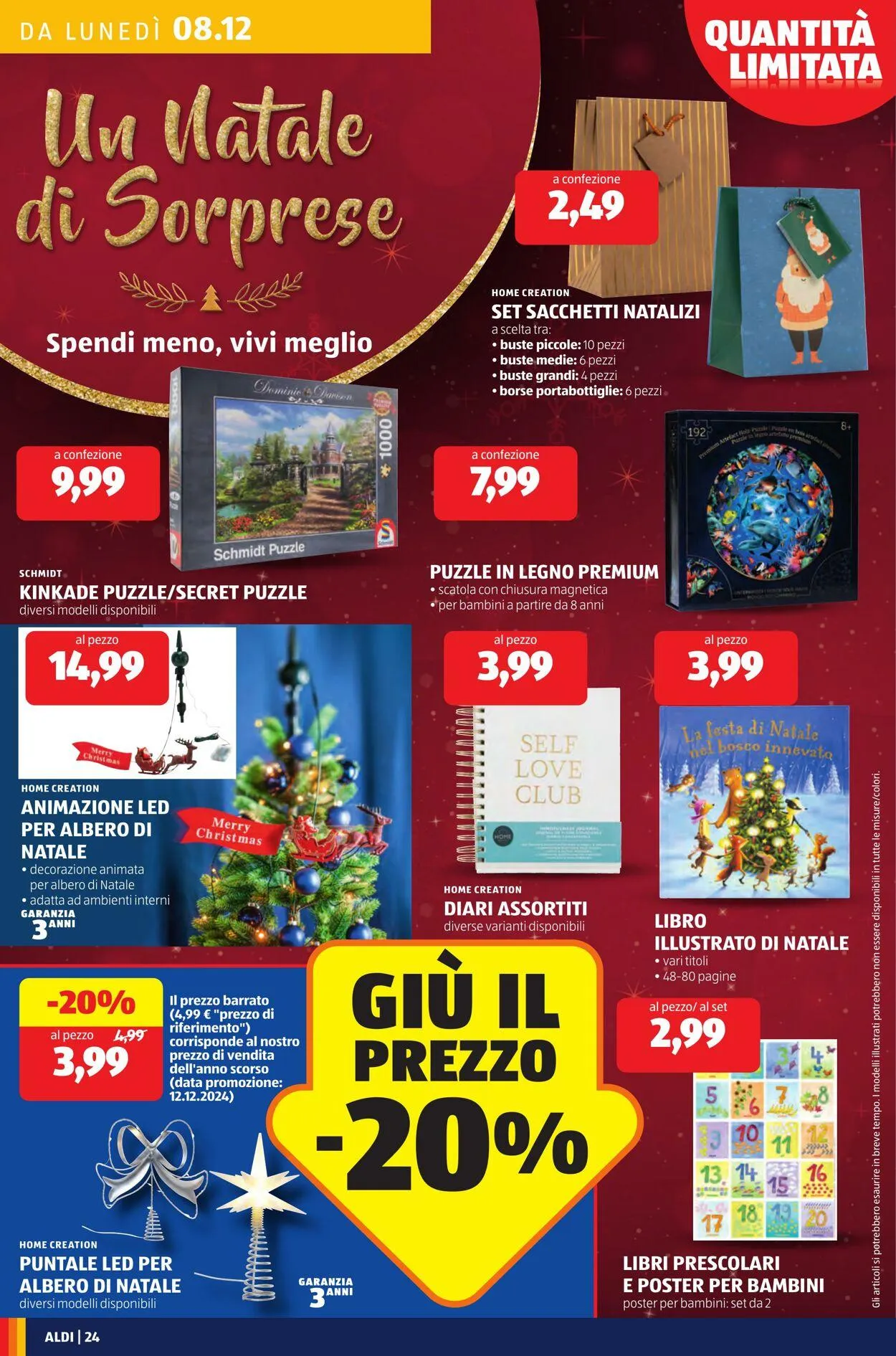 Aldi Volantino attuale da 8 dicembre a 14 dicembre di 2025 - Pagina del volantino 24
