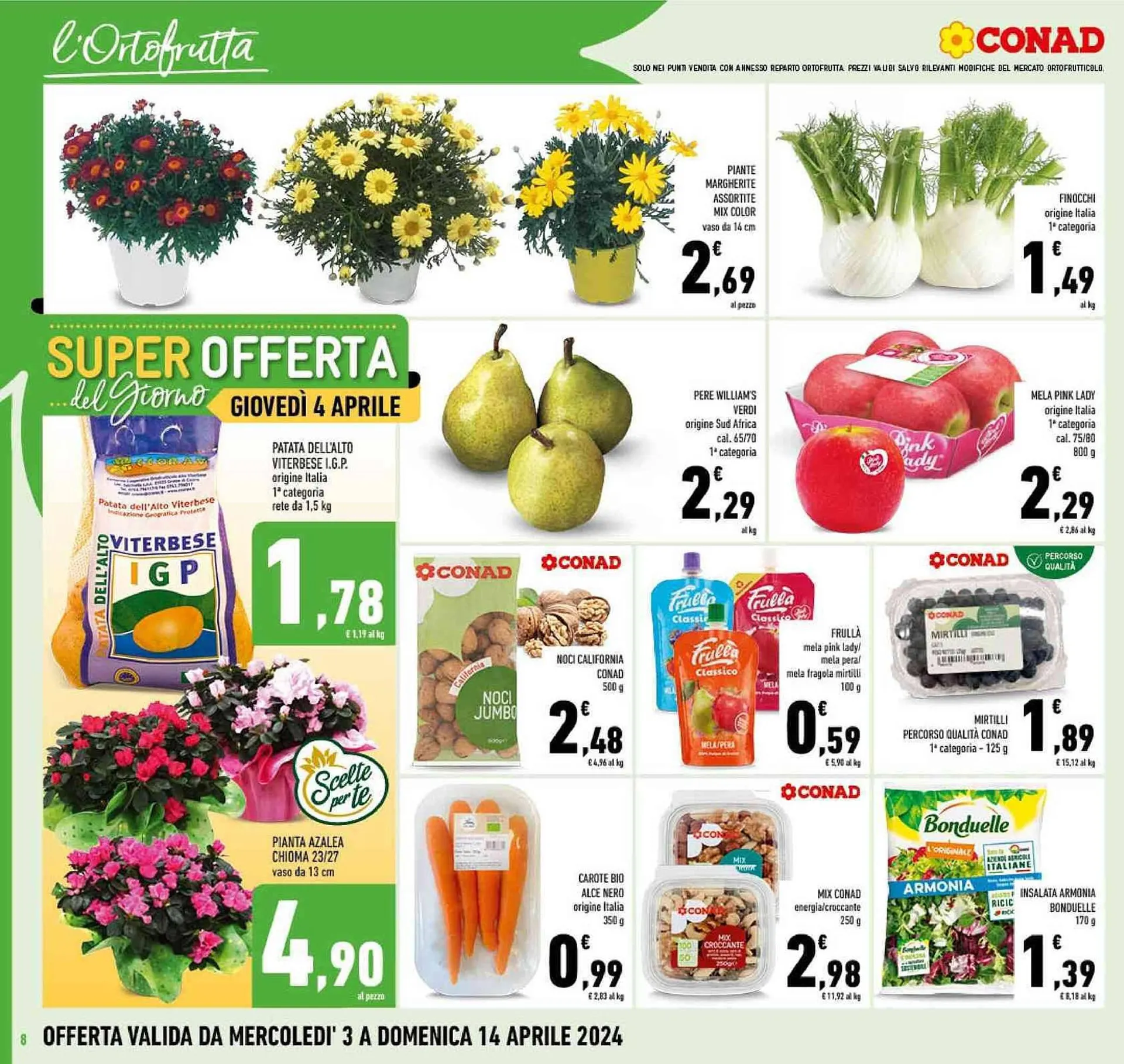 Volantino Supermac Supermercati da 3 aprile a 14 aprile di 2024 - Pagina del volantino 8