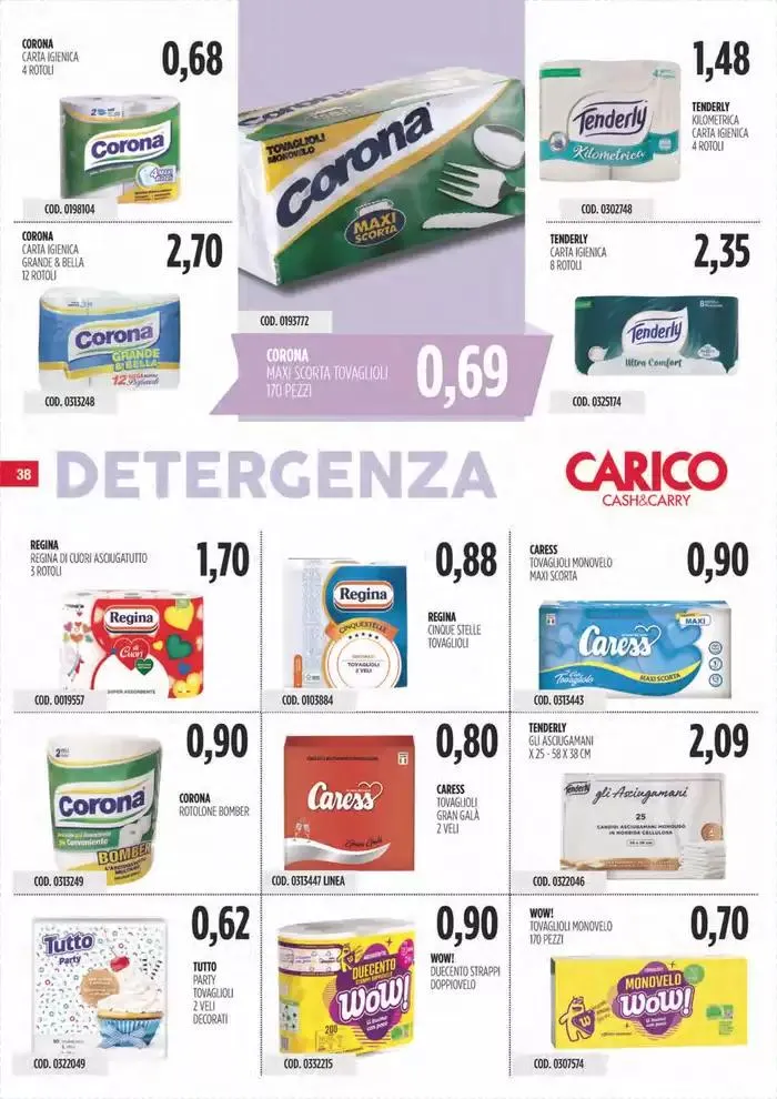 Offerte Carico Cash & Carry da 8 maggio a 21 maggio di 2025 - Pagina del volantino 38