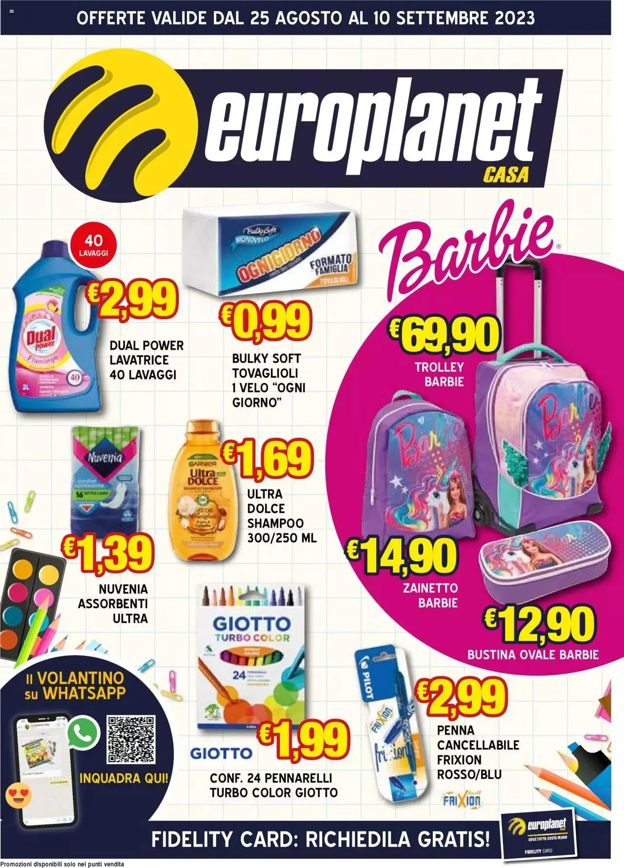 Volantino Europlanet Casa da 25 agosto a 10 settembre di 2023 - Pagina del volantino 1