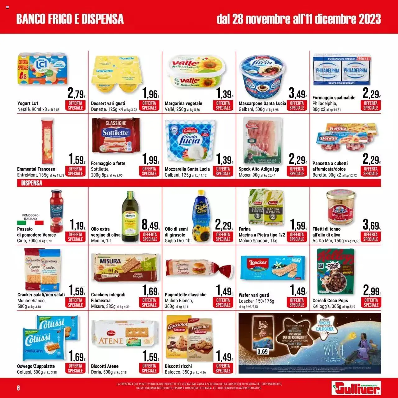 Volantino Gulliver da 28 novembre a 11 dicembre di 2023 - Pagina del volantino 6