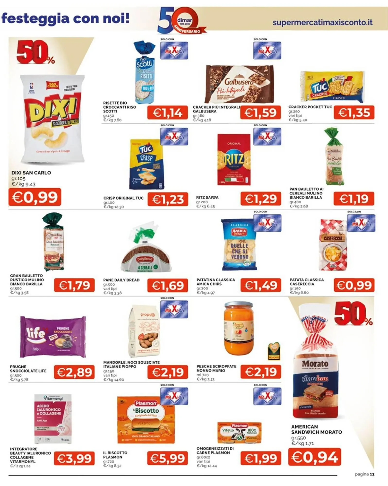 Volantino Maxisconto da 4 settembre a 17 settembre di 2025 - Pagina del volantino 13