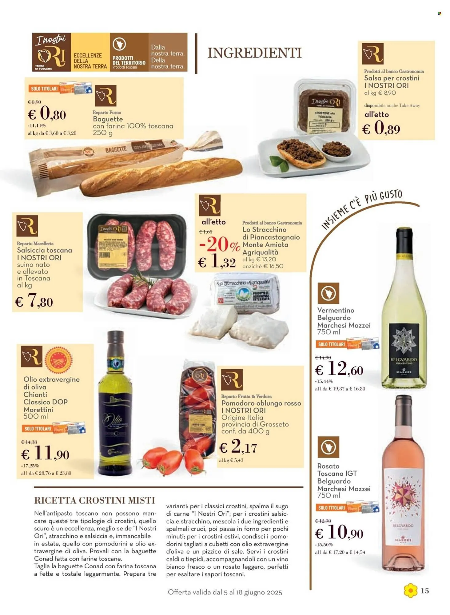 Volantino Conad da 5 giugno a 18 giugno di 2025 - Pagina del volantino 15