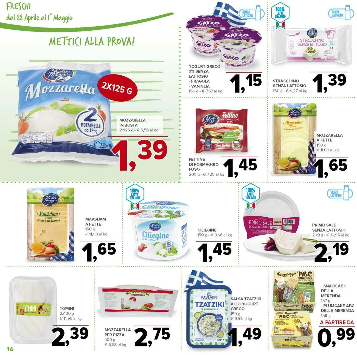 Todis Volantino attuale da 11 giugno a 25 giugno di 2025 - Pagina del volantino 16