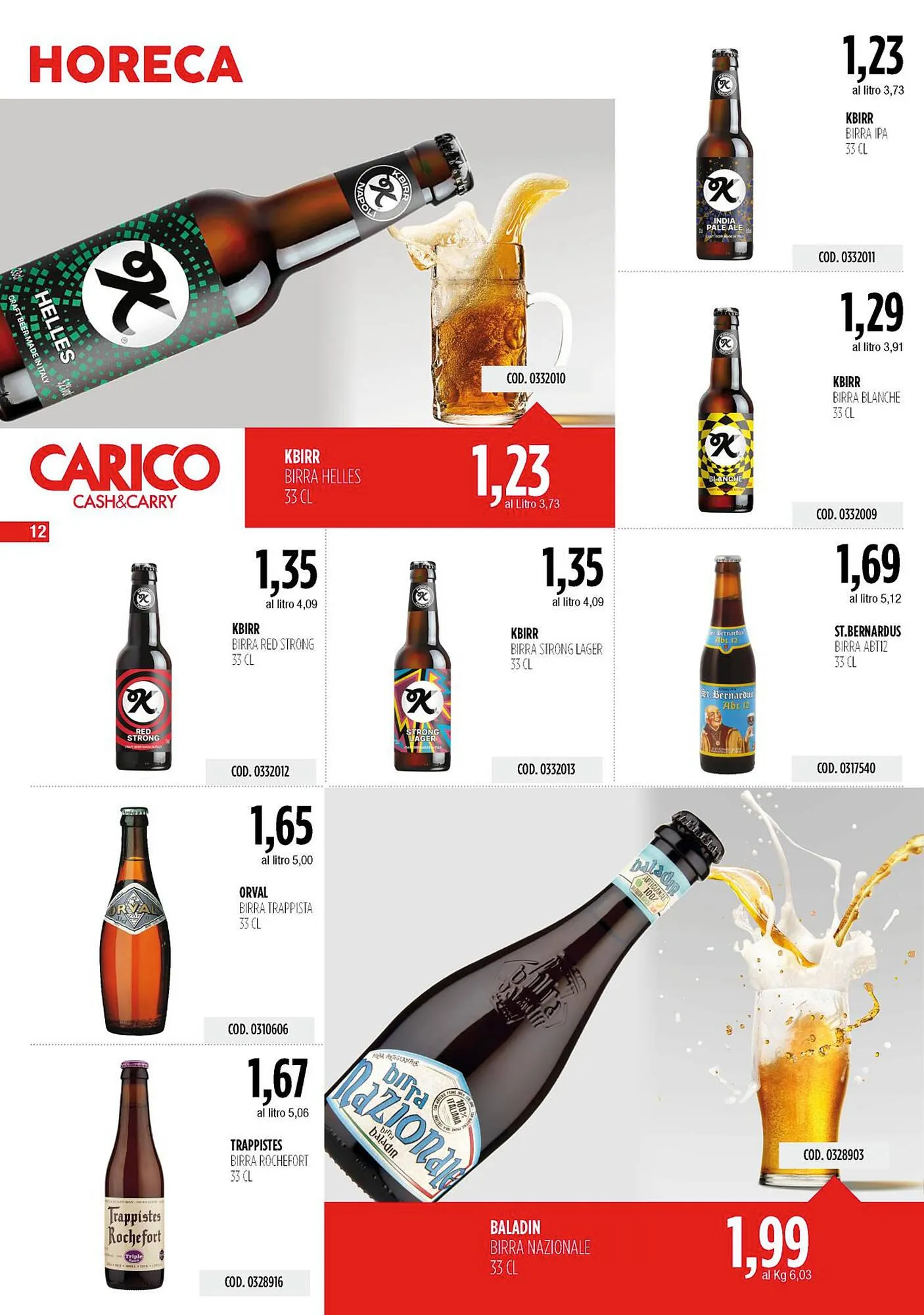 Volantino Carico Cash & Carry da 25 settembre a 22 ottobre di 2025 - Pagina del volantino 12