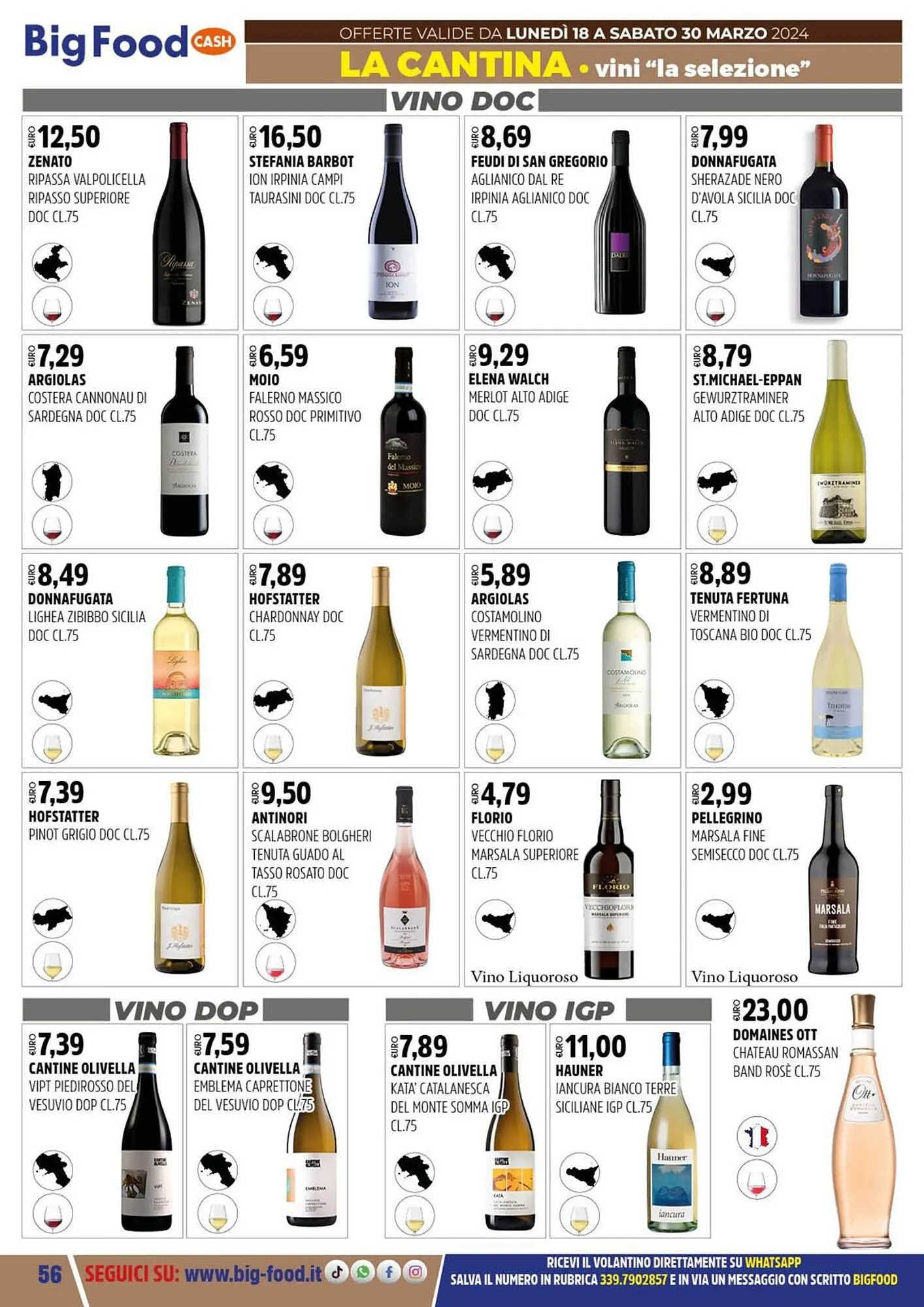 Volantino Big Food da 18 marzo a 30 marzo di 2024 - Pagina del volantino 56