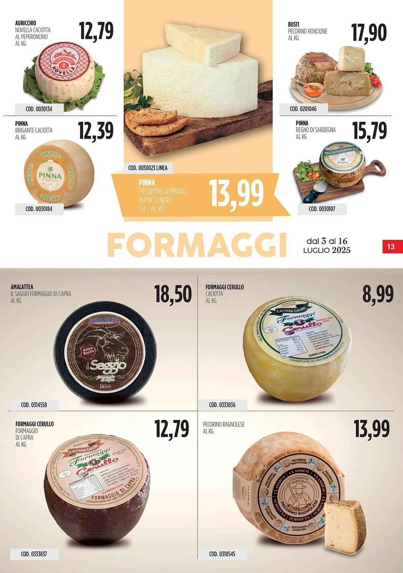 Volantino Carico Cash & Carry da 3 luglio a 16 luglio di 2025 - Pagina del volantino 13