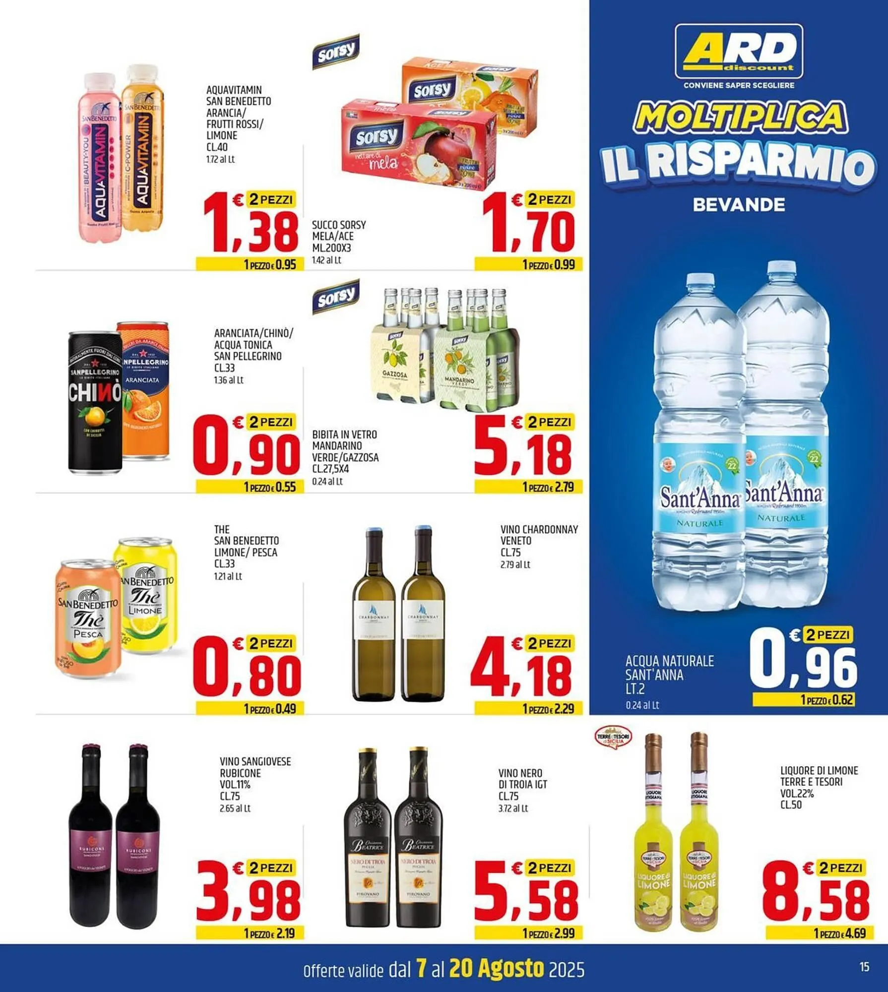 Volantino Ard Discount da 7 agosto a 20 agosto di 2025 - Pagina del volantino 15