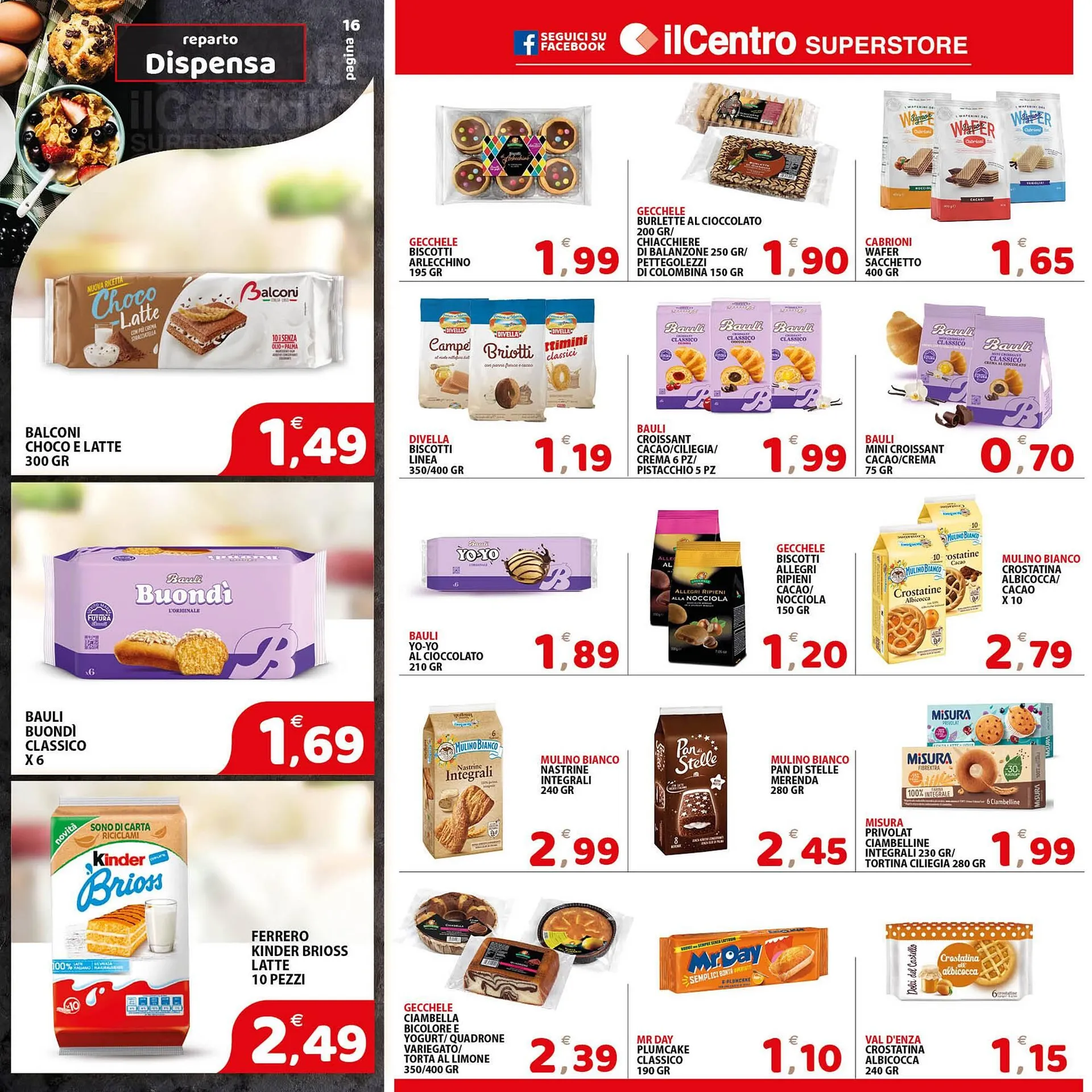 Volantino Il Centro Superstore da 5 marzo a 18 marzo di 2025 - Pagina del volantino 16