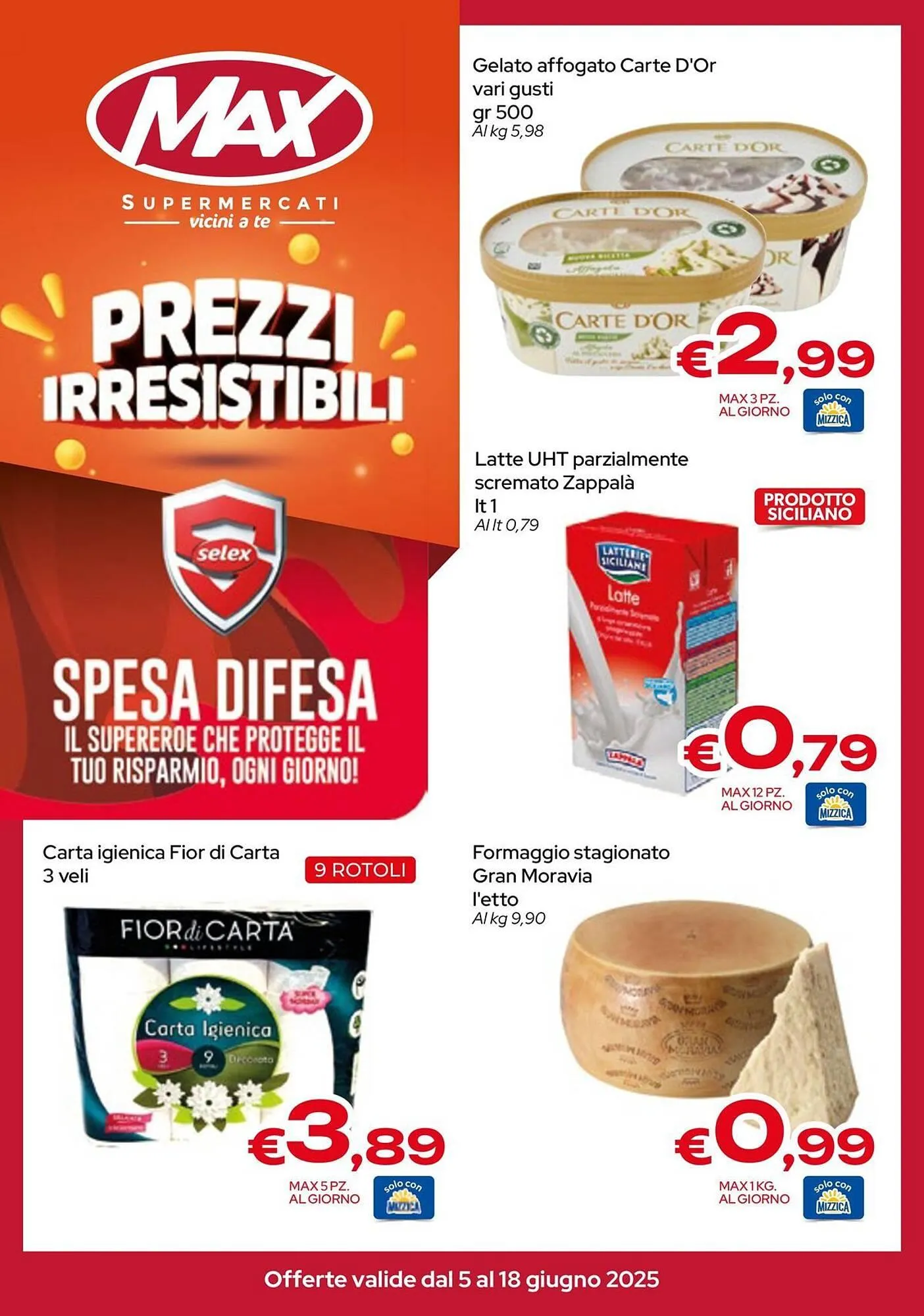 Volantino MAX Supermercati - 1