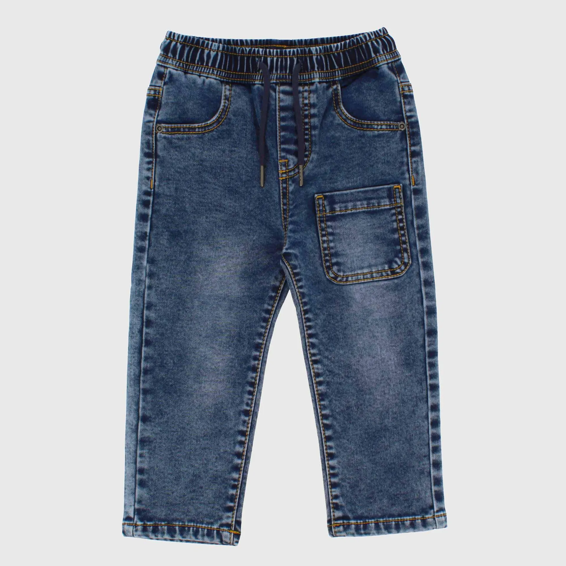 Pantalone in jeans da bambino, blu