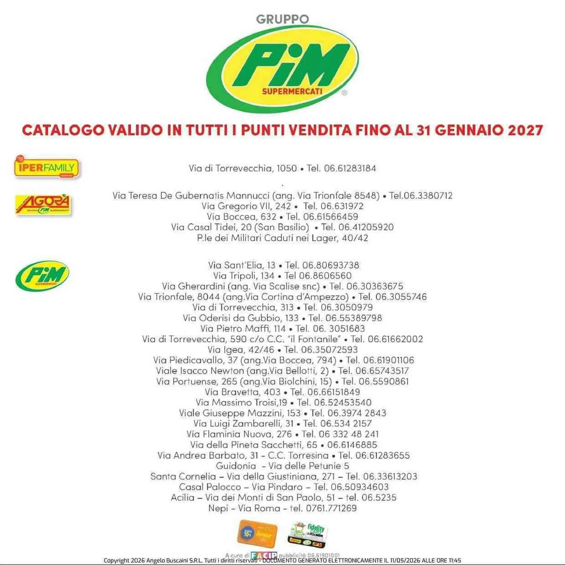 Volantino Iperfamily da 11 maggio a 31 gennaio di 2027 - Pagina del volantino 64