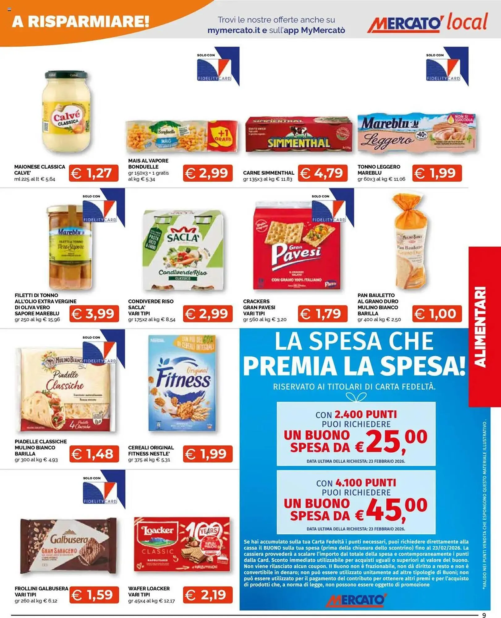 Volantino Mercatò Local da 7 luglio a 20 luglio di 2025 - Pagina del volantino 9