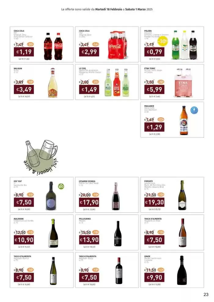 Lo sfizio dell'affettato il sano sapore del mare da 18 febbraio a 1 marzo di 2025 - Pagina del volantino 23