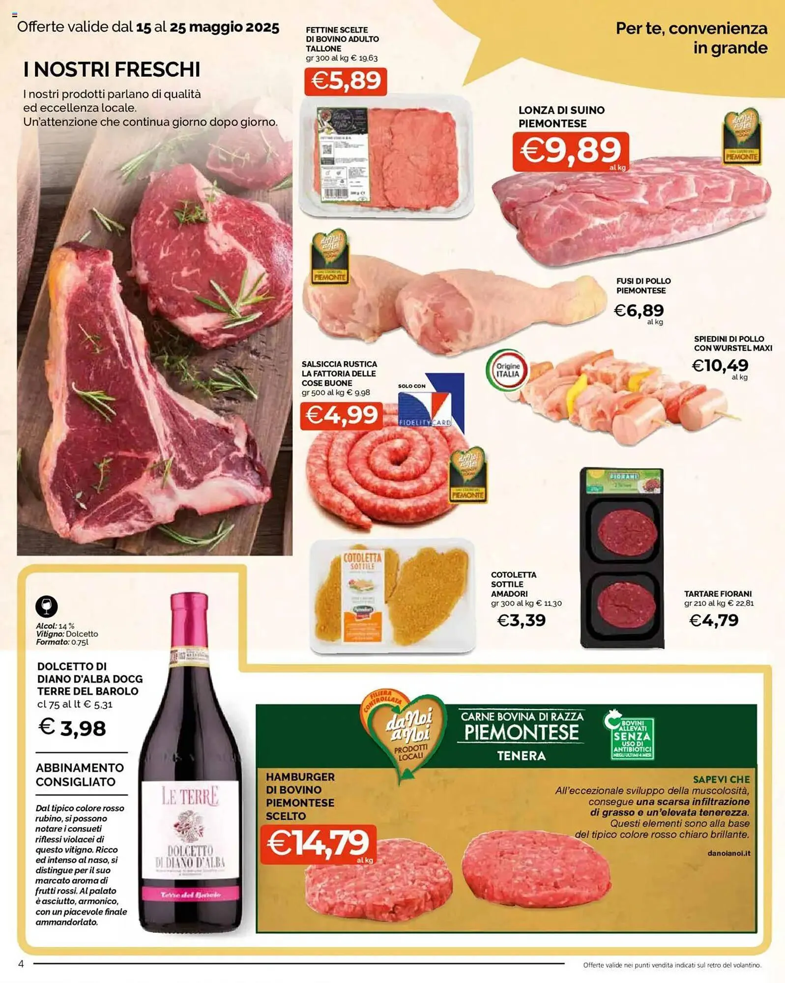 Volantino Mercatò Local da 15 maggio a 25 maggio di 2025 - Pagina del volantino 4