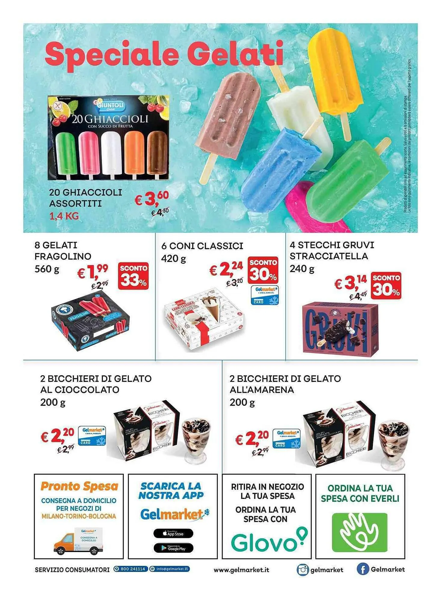 Volantino Gelmarket da 29 giugno a 26 luglio di 2023 - Pagina del volantino 8
