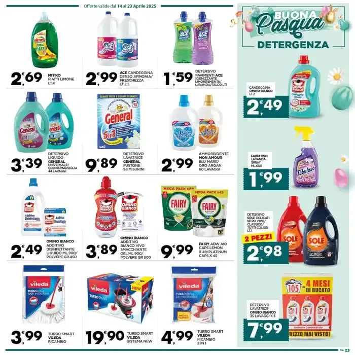 Buona Pasqua da 14 aprile a 23 aprile di 2025 - Pagina del volantino 23