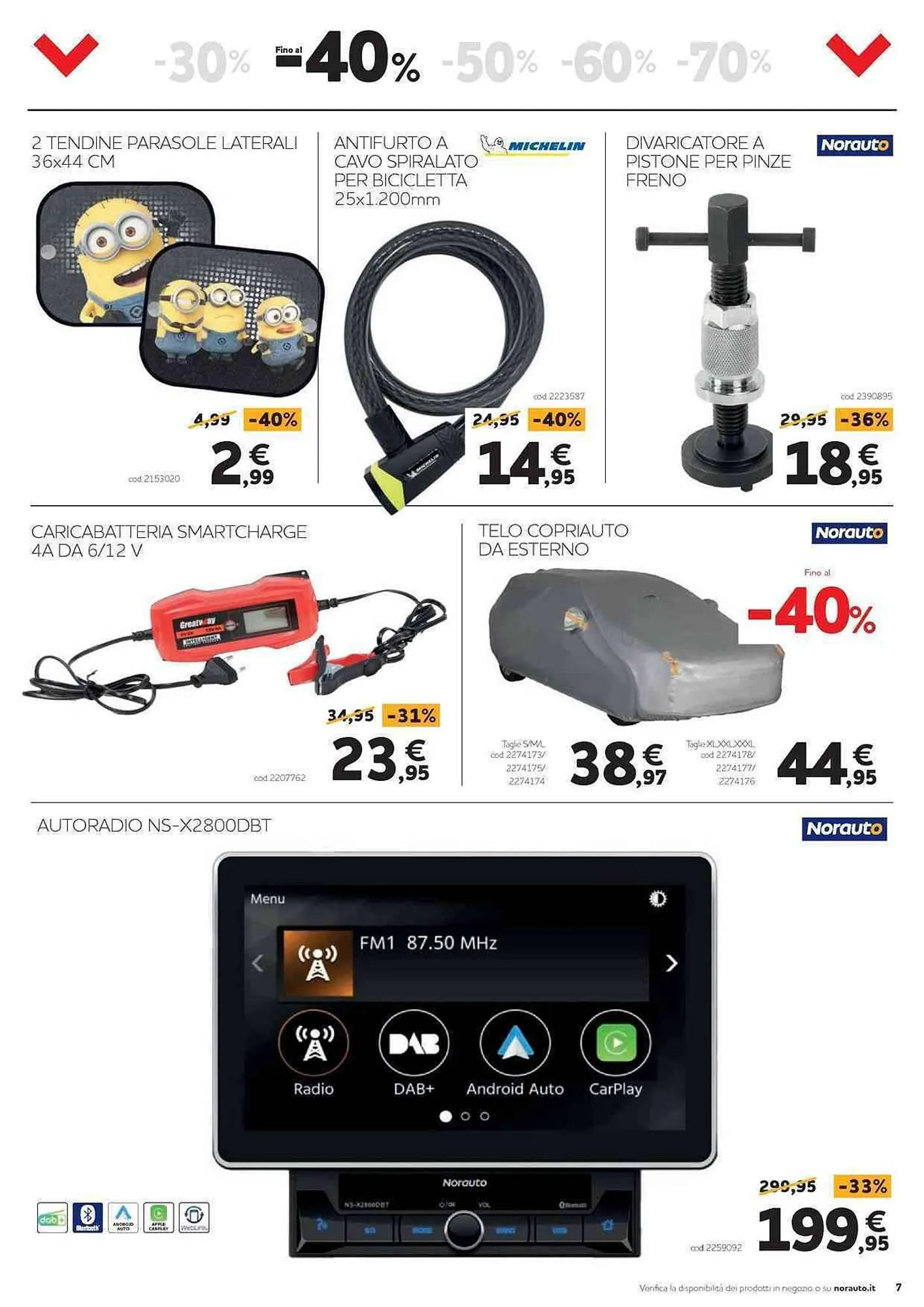 Volantino Norauto da 31 agosto a 27 settembre di 2023 - Pagina del volantino 7