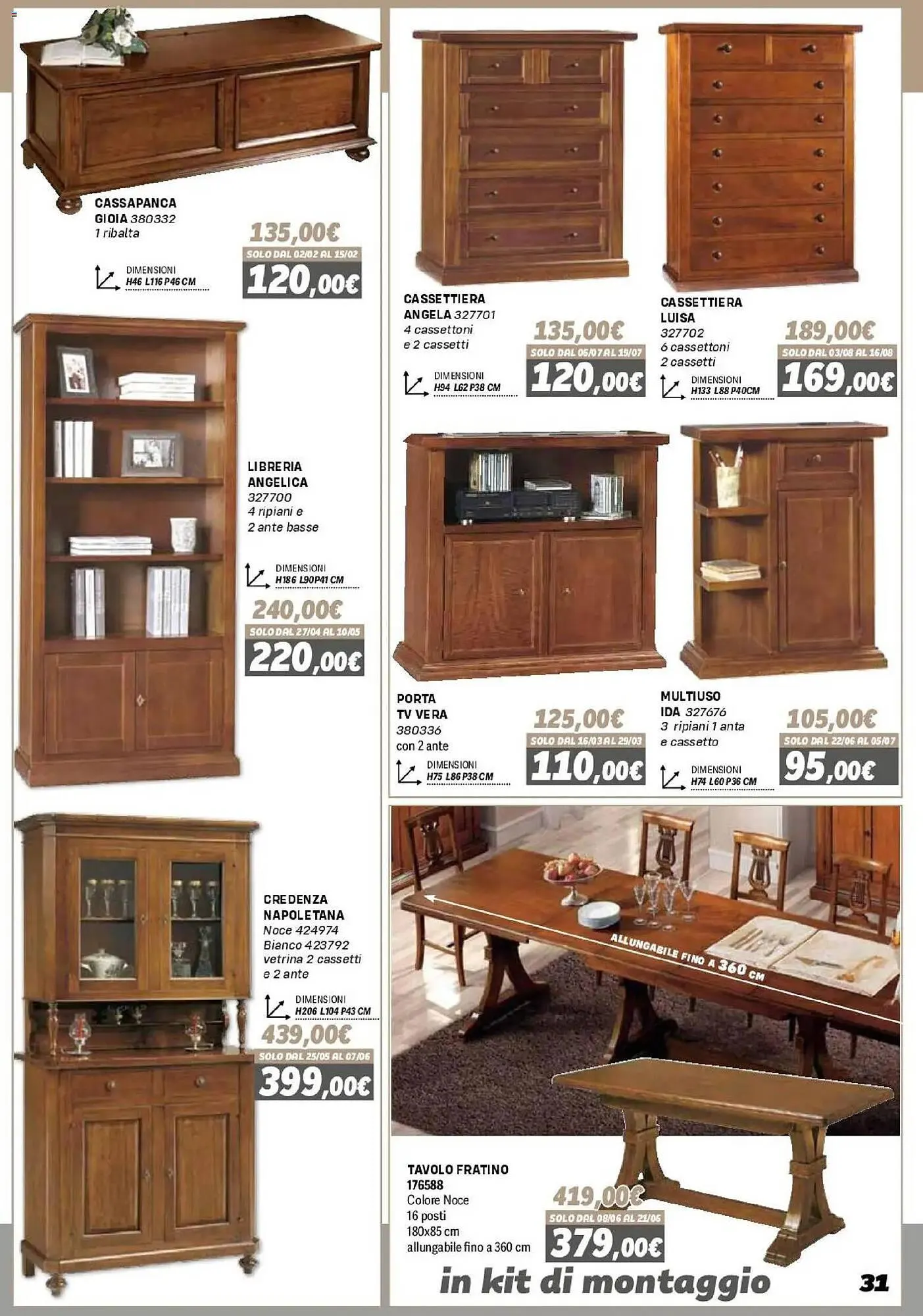 Volantino Orizzonte da 16 gennaio a 27 settembre di 2026 - Pagina del volantino 31