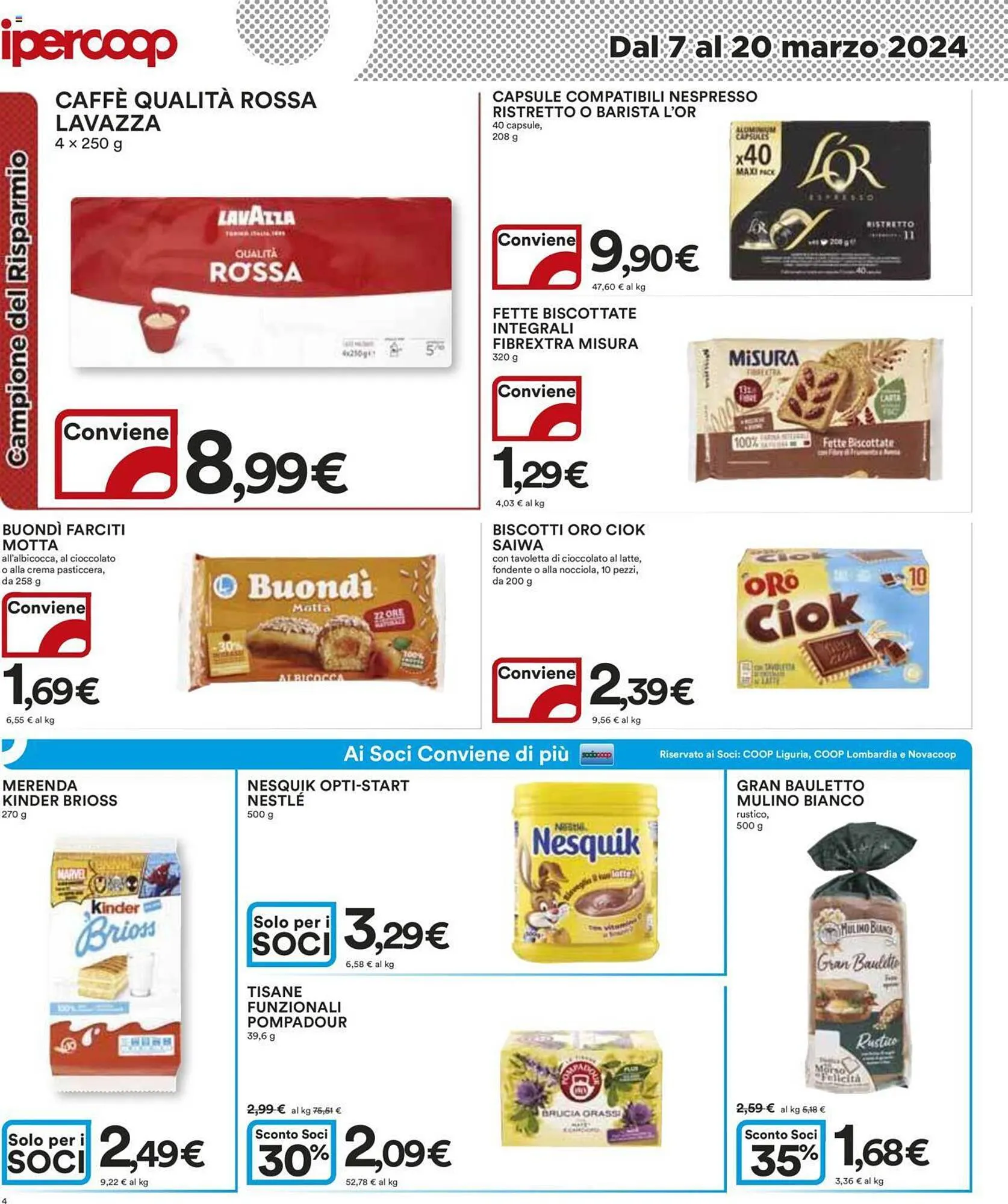 Volantino Ipercoop da 7 marzo a 20 marzo di 2024 - Pagina del volantino 4
