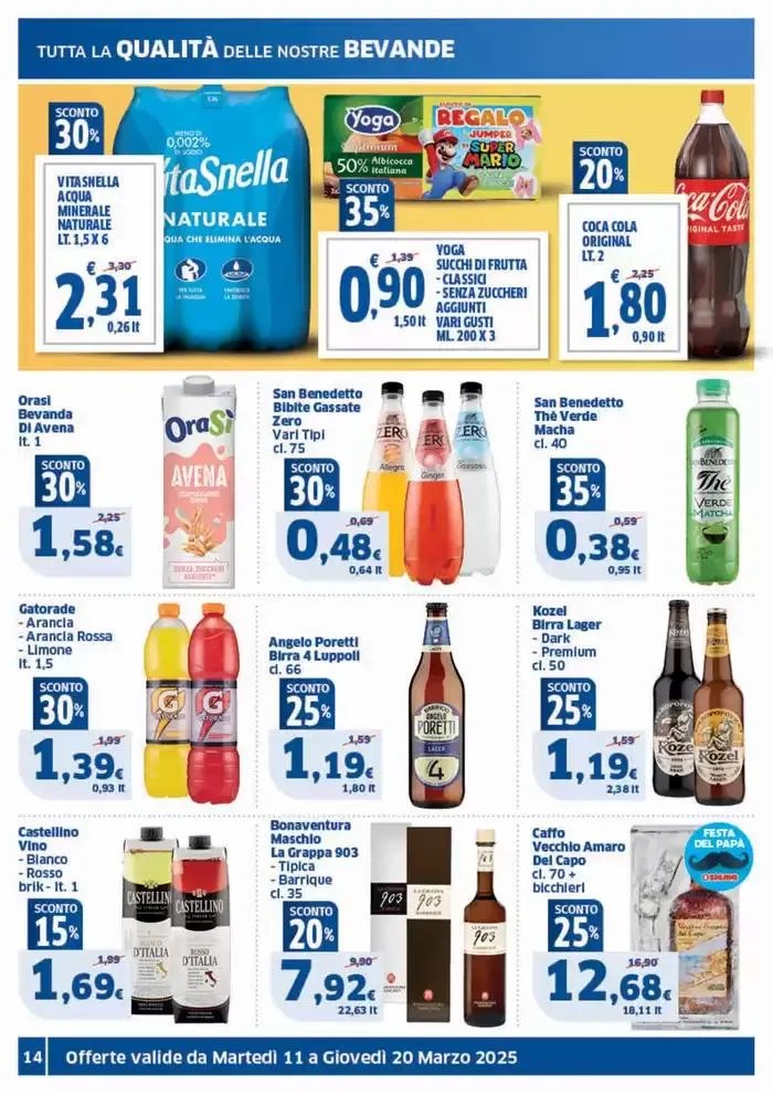 Sconti fino al 50% da 11 marzo a 20 marzo di 2025 - Pagina del volantino 14