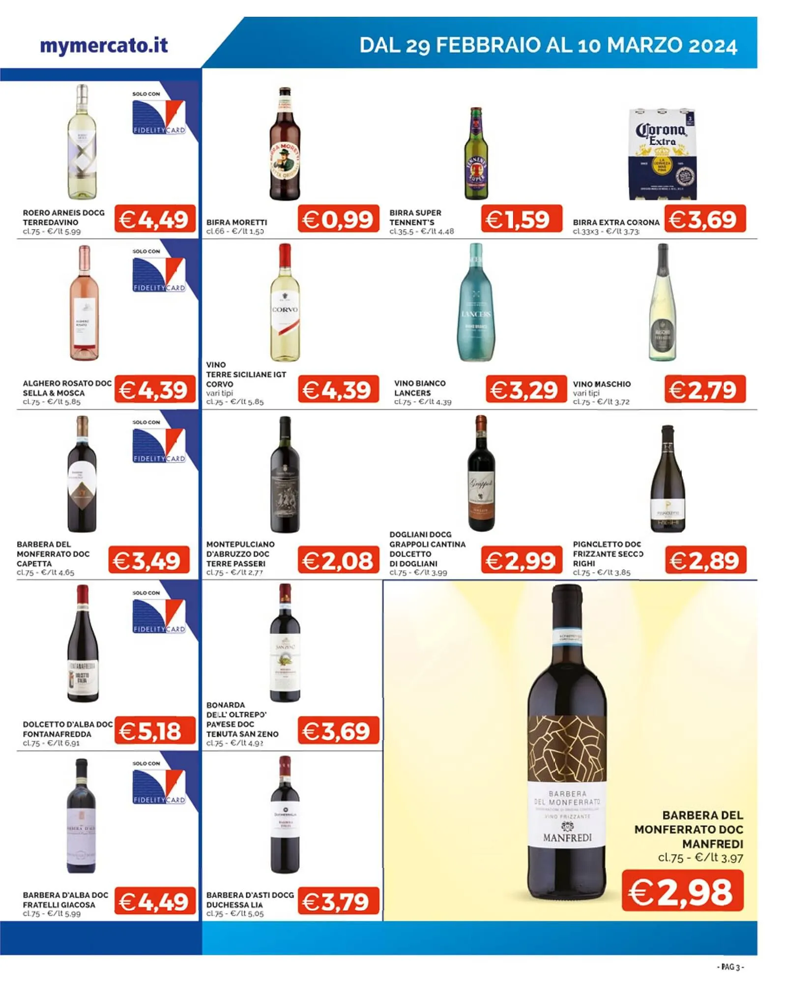 Volantino Mercatò Extra da 29 febbraio a 10 marzo di 2024 - Pagina del volantino 3