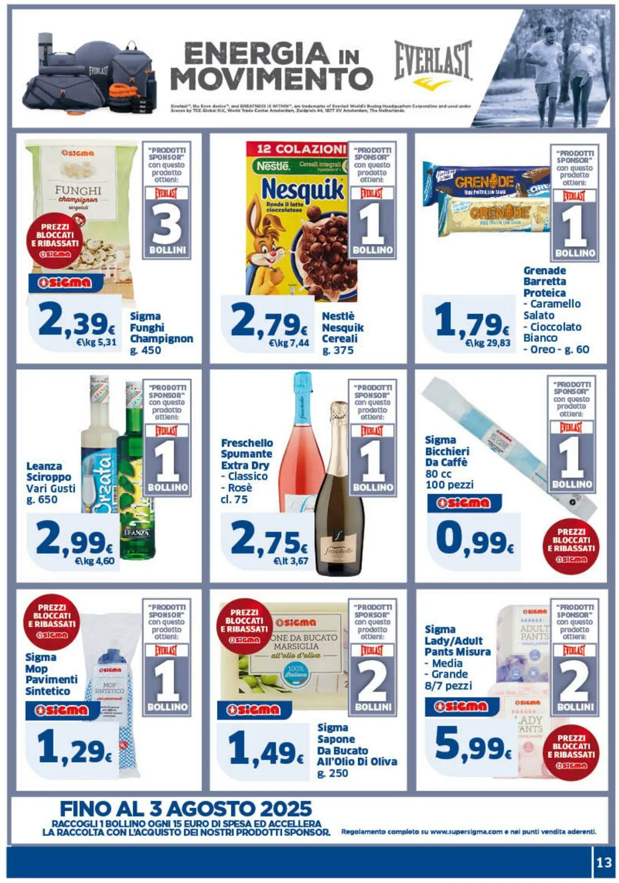 Sigma - Napoli Volantino attuale da 25 luglio a 4 agosto di 2025 - Pagina del volantino 13