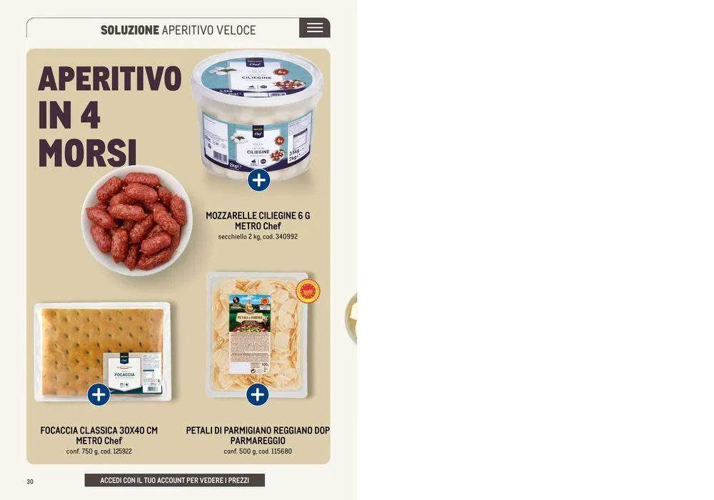Catalogo aperitivo 2024 beverage da 20 maggio a 31 marzo di 2025 - Pagina del volantino 30