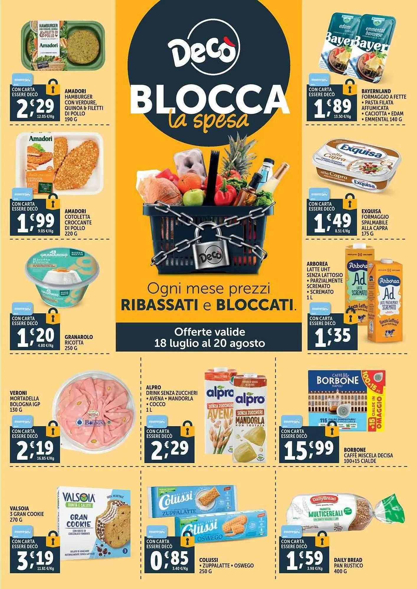 Volantino Deco Supermercati da 18 luglio a 28 luglio di 2025 - Pagina del volantino 33