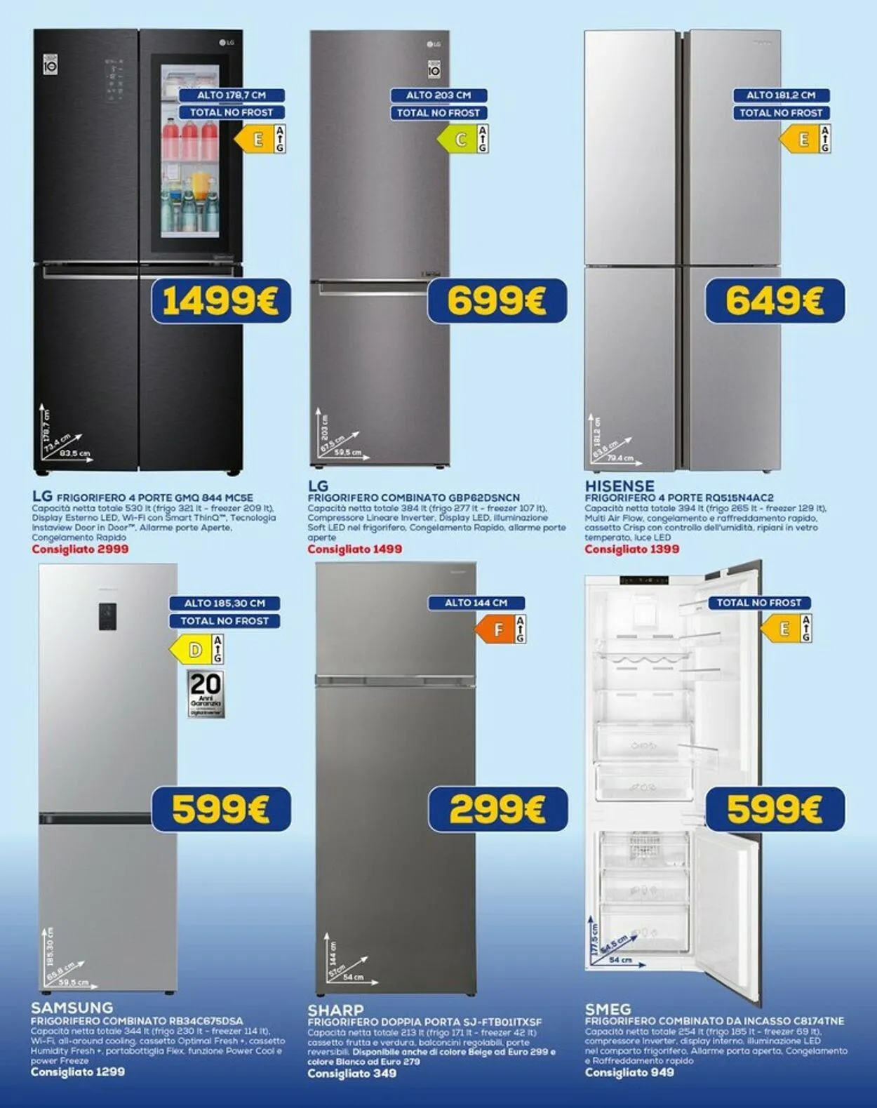 Euronics - Corso Umberto, 95, 07012, Bonorva (SS) Volantino attuale da 28 settembre a 11 ottobre di 2023 - Pagina del volantino 16