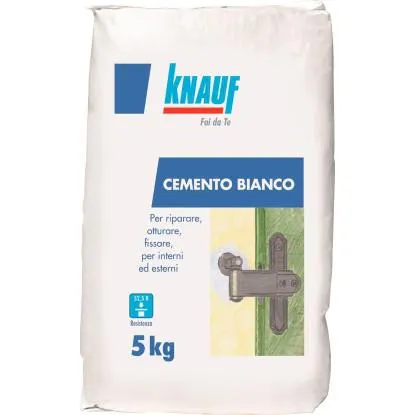 Cemento bianco knauf 5 kg