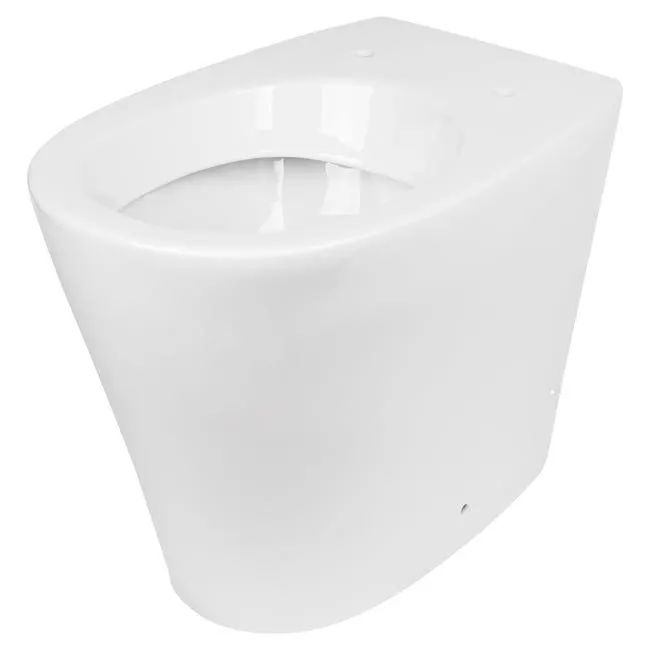 Vaso WC filomuro barby, sedile escluso P 53.5 x L 36 x H 42 cm bianco