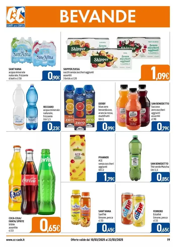 Promozione da 11 marzo a 22 marzo di 2025 - Pagina del volantino 19