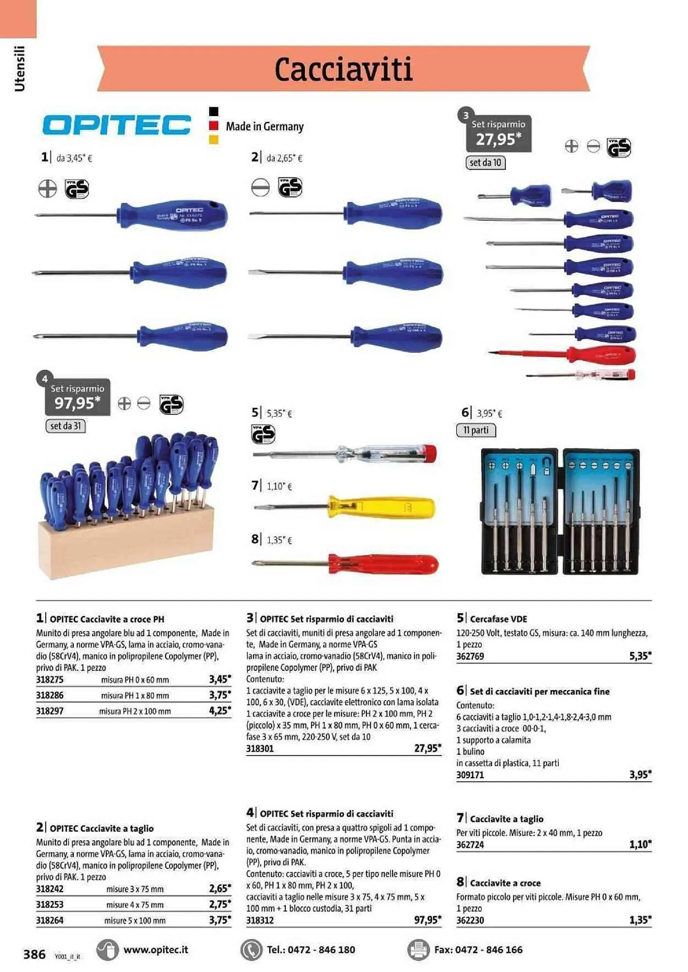 Volantino Opitec da 6 gennaio a 31 agosto di 2024 - Pagina del volantino 386