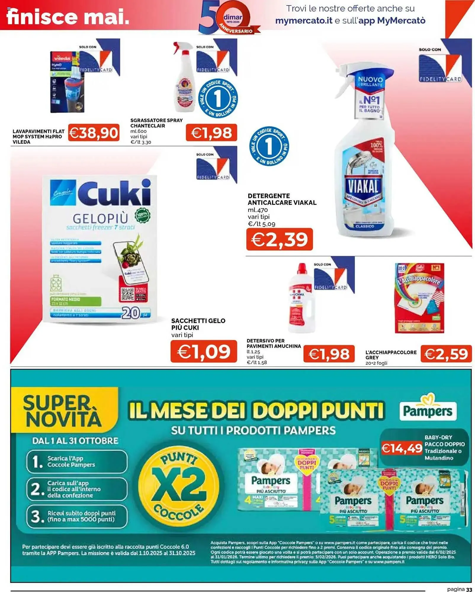 Volantino Mercatò da 2 ottobre a 12 ottobre di 2025 - Pagina del volantino 33