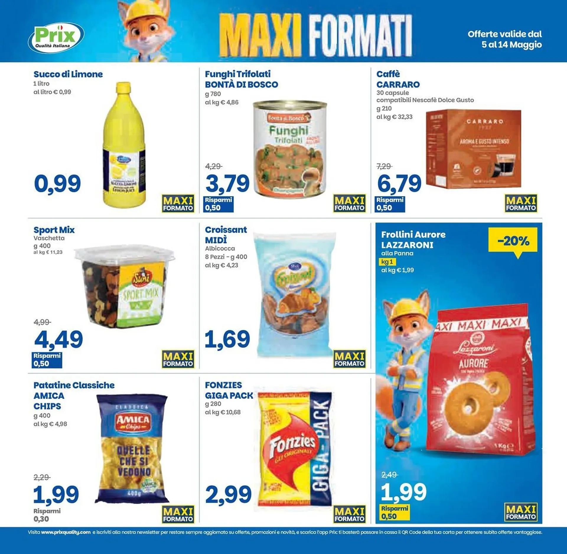 Volantino Prix Quality da 5 maggio a 14 maggio di 2026 - Pagina del volantino 5