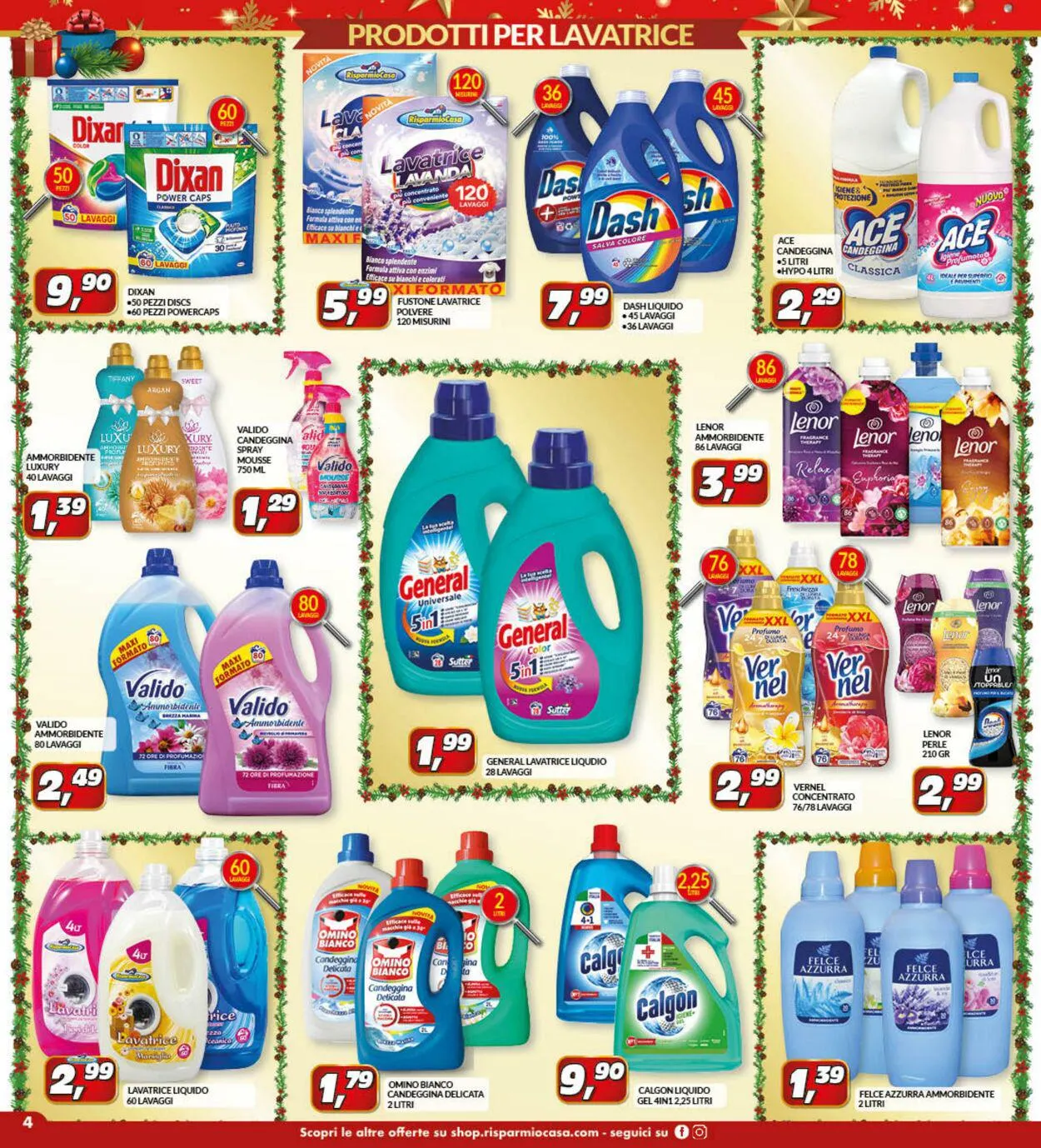 Risparmio Casa Volantino attuale da 25 novembre a 17 dicembre di 2023 - Pagina del volantino 4